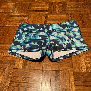 FLEO Blue/Green Geo Original Shorts